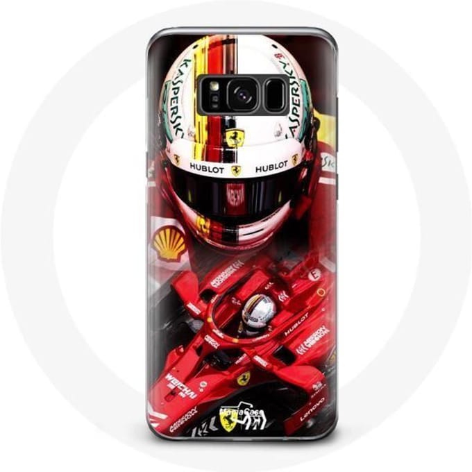 Coque - Formule 1 - Galaxy S8 - Rouge - Souple - Sportif rouge