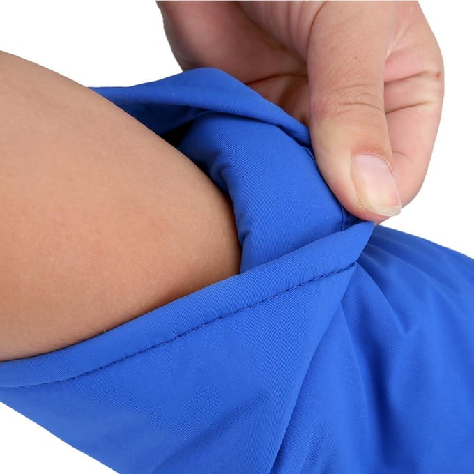 38 cm lange cryogene handschoenen, waterdicht, bestand tegen lage temperaturen en bescherming tegen vloeibare stikstof blue