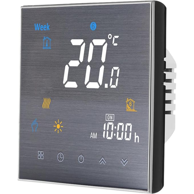 BTH-3000L-GALW WiFi slimme thermostaat voor waterverwarming Digitale temperatuurregelaar Groot LCD-scherm GC