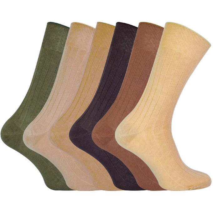 6-pack Mannen 100% Egyptisch Katoenen Dressokken