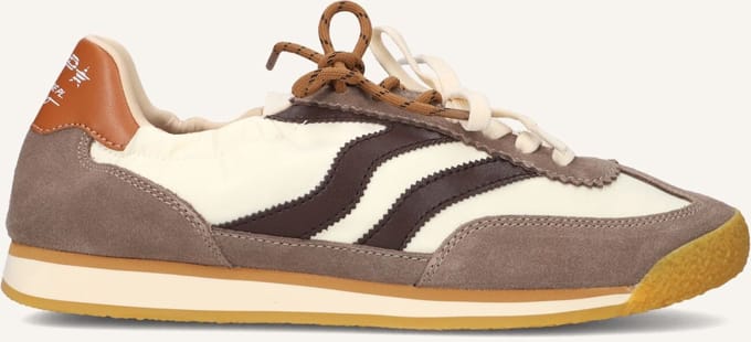 MRP Pure Sneakers - Textiel - Dames - Bruin - Maat 37