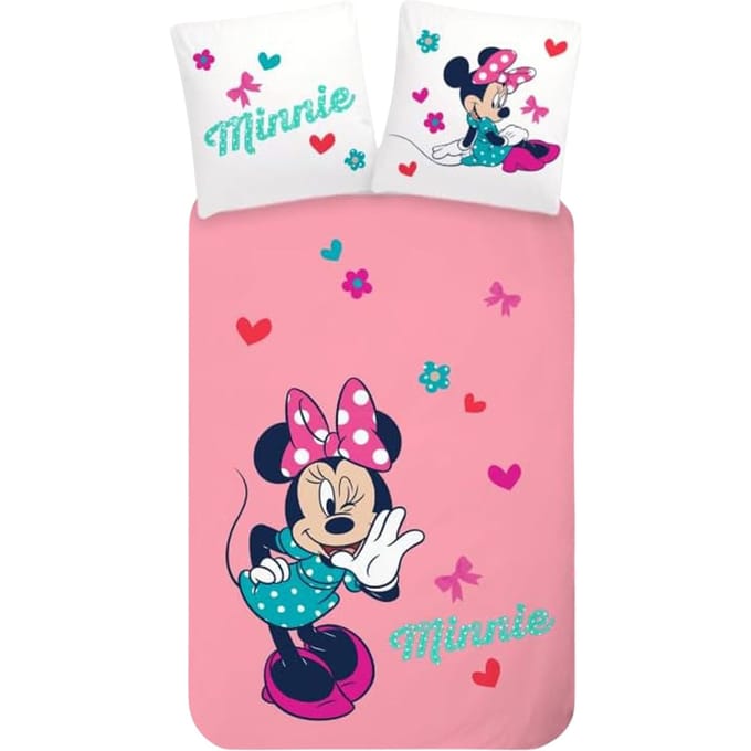 Minnie Mouse Peuterdekbedovertrek Fluister - 100 x 135 cm - Katoen