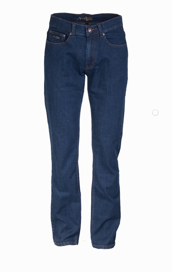 New Star - Jacksonville - Heren Regular-fit Jeans - Mid Stone