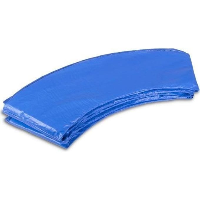 Coussin de protection pour trampoline - VIKING CHOICE - 252 cm - Bleu - Mousse ferme - Bord de protection bleu