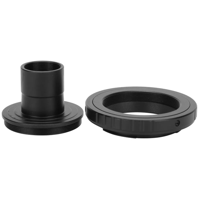 23.2mm Microscoop T Mount Verlengbuis T2 Mount Adapterring voor Nikon F Mount Camera black