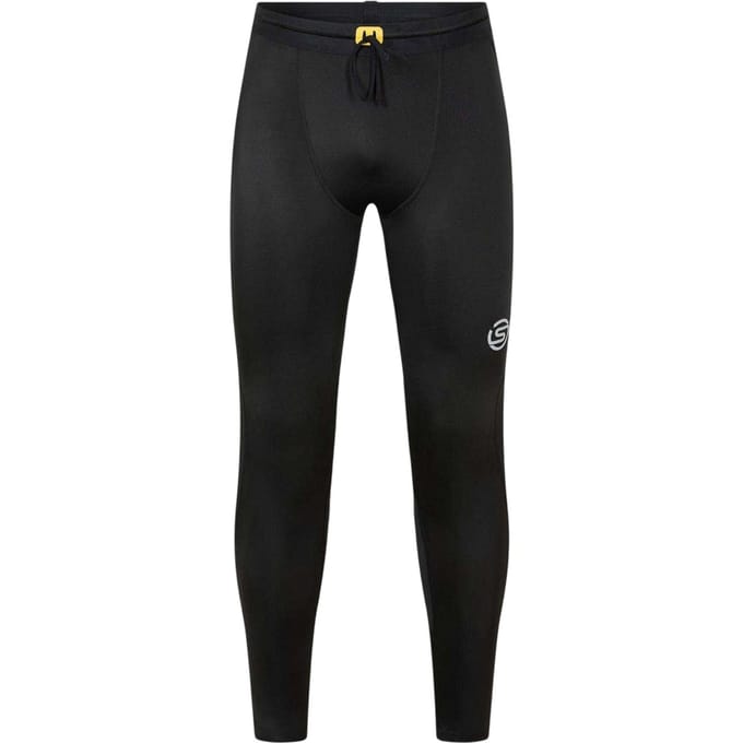 Skins Heren Serie-3 Aansluitende Leggings (Zwart)
