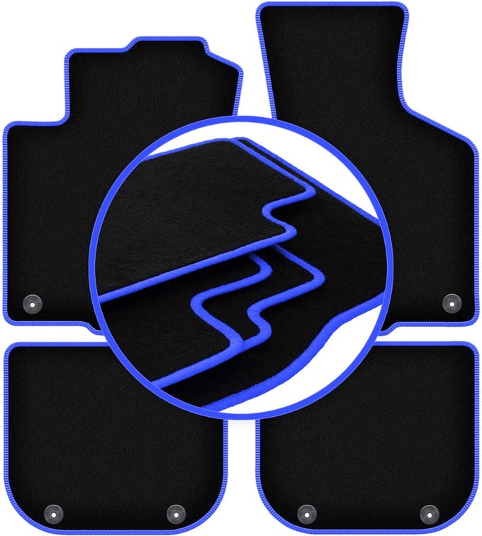 CARLUX-BLUE automatten voor: Audi A3 8L hatchback (1996-2001)