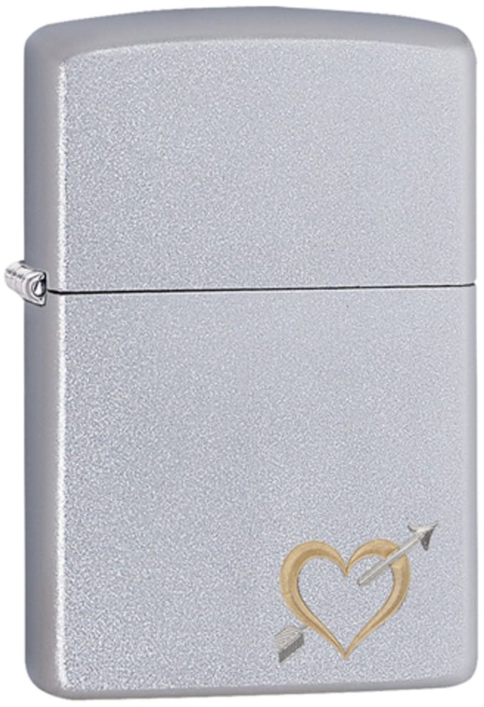 Zippo aansteker Heart & arrow