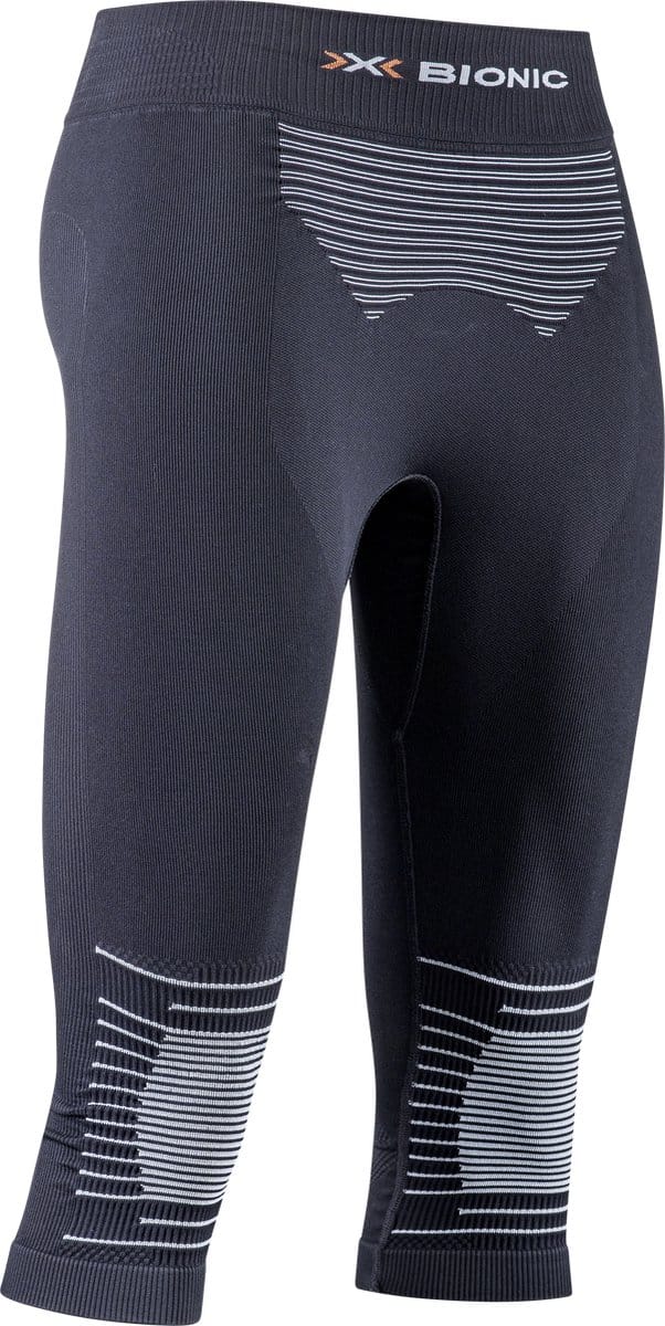 X-Bionic Energizer 4.0 Driekwart Broek Dames - Opal Black/Arctic White - Maat L