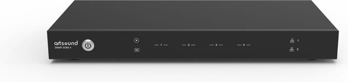 ArtSound - SMART ZONE 4, multiroom streamer, zwartSMART ZONE 4, streamer multiroom, noirSMART ZONE 4, multiroom streamer, black