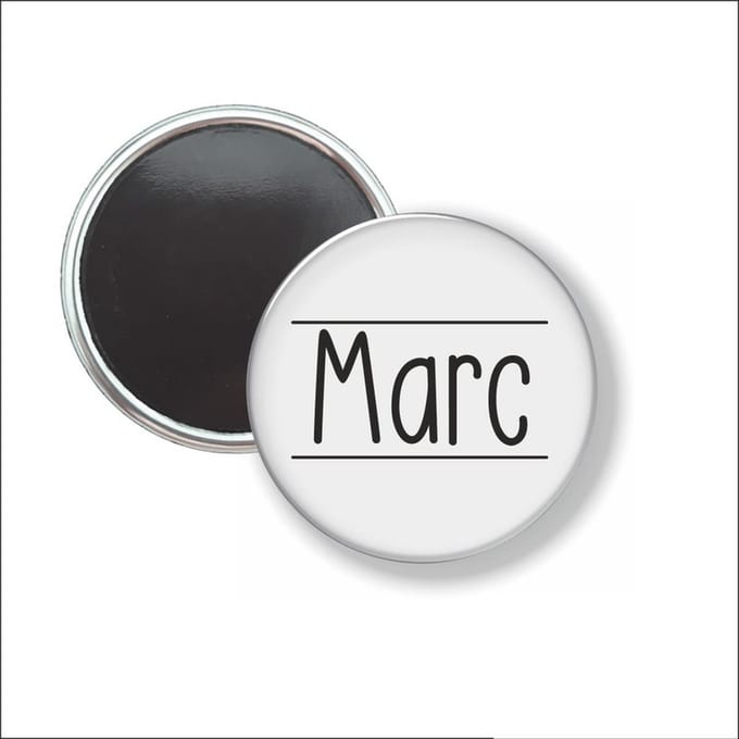 Button Met Magneet 58 MM - Marc - NIET VOOR KLEDING