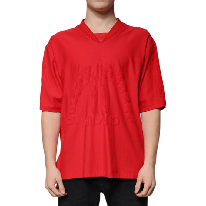 V-hals Korte Mouwen T-shirt