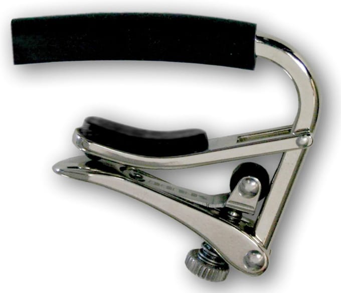 Shubb C4 Standard Gitaarcapo 7.25 Fretboard Radius Nikkel