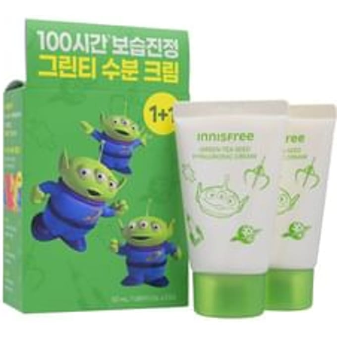 innisfree - Green Tea Seed Hyaluronic Cream Set Toy Story 5 Edition 2 pcs