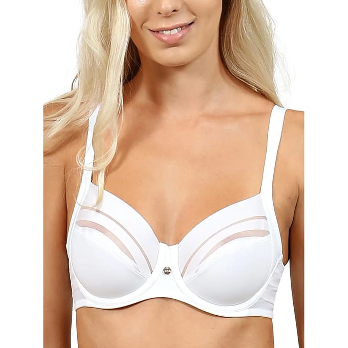 Witte beugel bh Lisca Alegra F - H - Wit - Maat - 80F