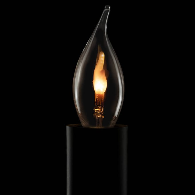 SEGULA LED Fire Flame Line E14 0,2W Kaars Windvlaag 1800K
