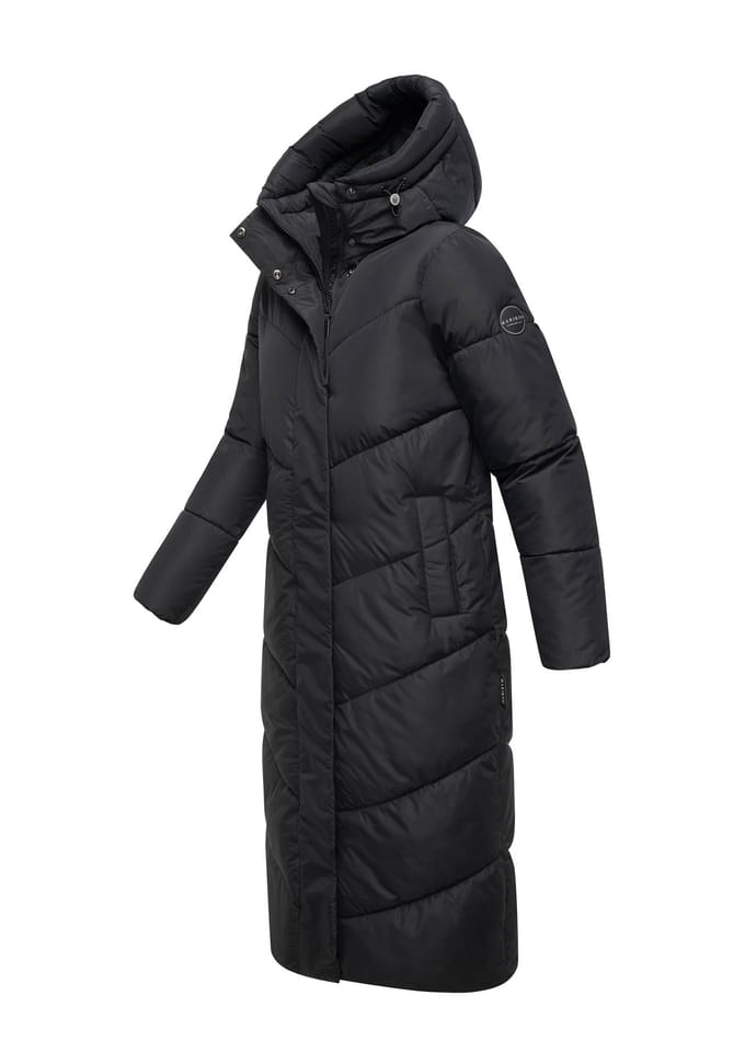 Marikoo dames wintermantel Ranjaa gewatteerd met capuchon & reflecterende details