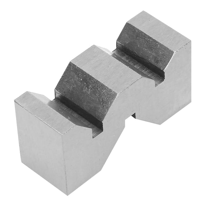 2 Stuks Hoge Nauwkeurigheid Koolstofstaal M-Type V-blok 50 mm Voor Platformmeting