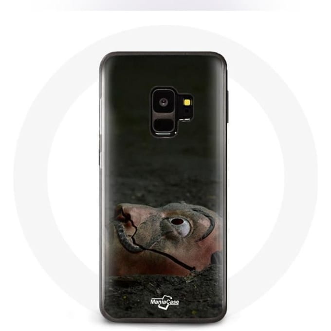 Coque - La casa de papel - Samsung Galaxy S9 - Souple - Noir - Masque dali