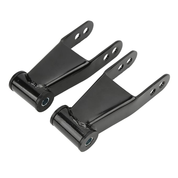 2 stuks Hefbeugel 2 inch Verstelbaar Legeringsstaal Vervanging voor Jeep Cherokee XJ 1984-2001 black