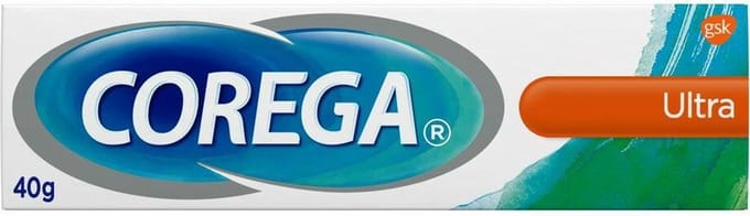 3x Corega Kleefcrème Ultra Kunstgebitverzorging 40 gr