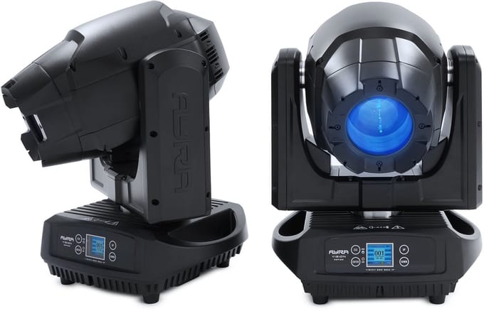 Movinghead set 2x 250W - incl. flightcase - Ayra Vision 250BSW IP - Wit