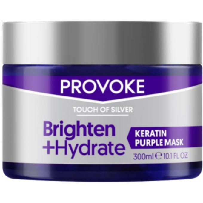 Provoke Touch of Silver Brighten+Hydrate Paarse Haarmasker – 300ml