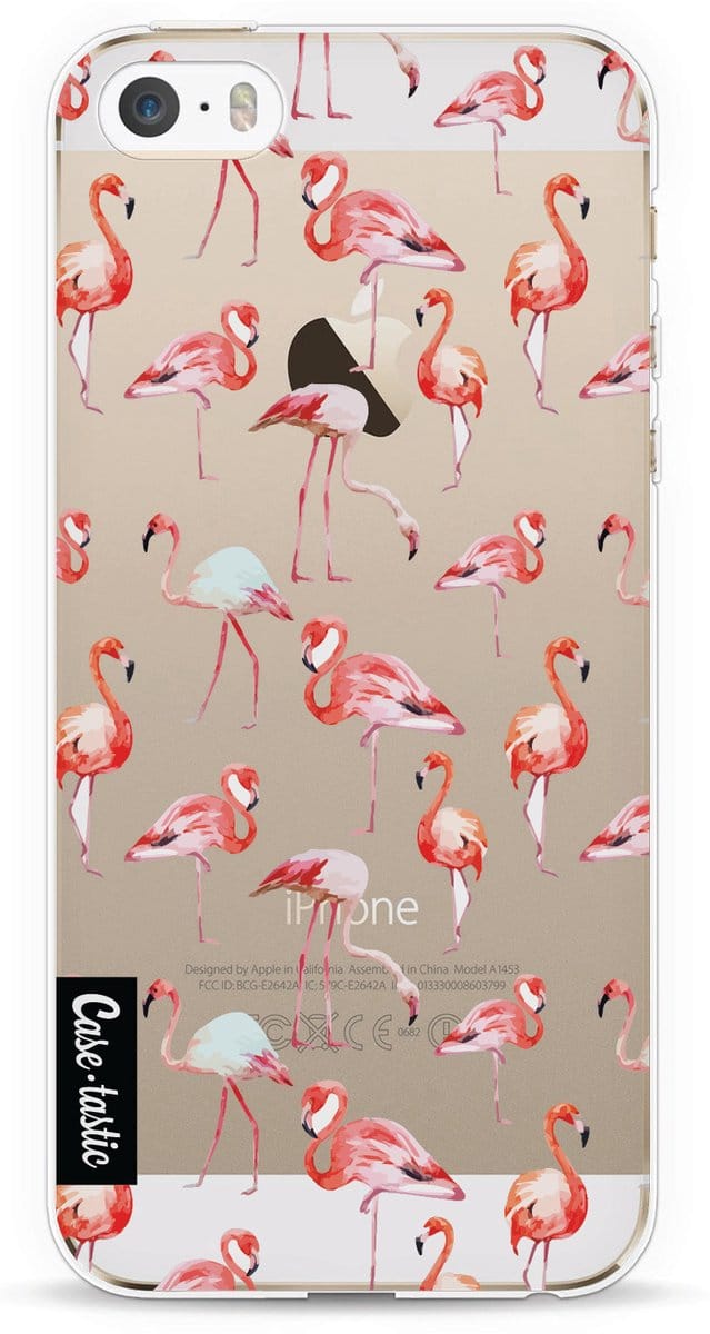 Casetastic Softcover Apple iPhone 5 / 5s / SE - Flamingo Party