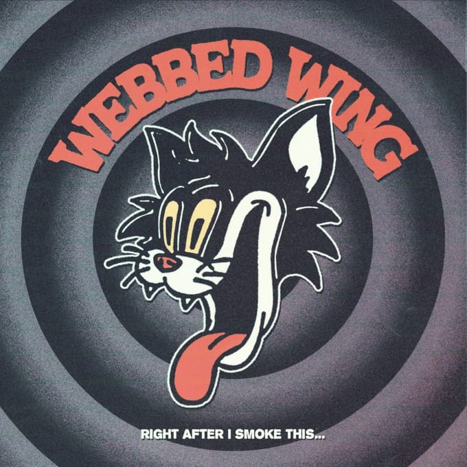 Webbed Wing - Right After I Smoke This (7" Single) (Coloured Vinyl)