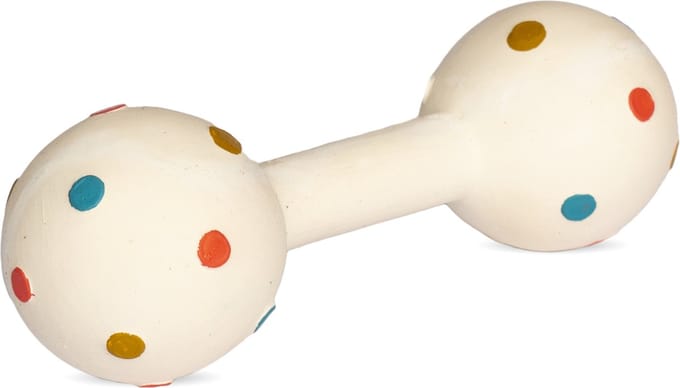 Lanco rubberen Maracas Bijtrammelaar