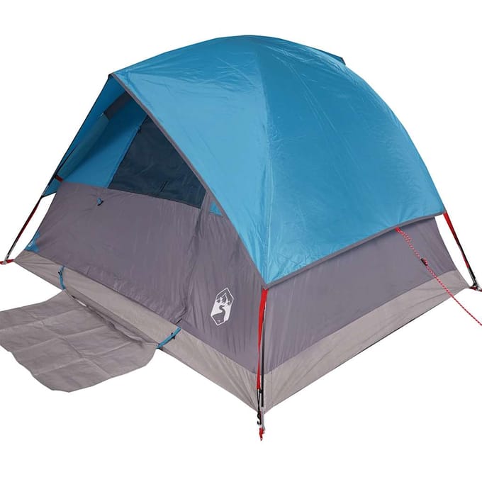 vidaXL - Koepeltent - 3-persoons - waterdicht - blauw