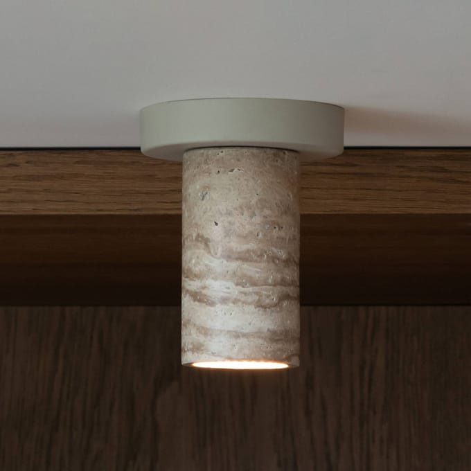 IT´S ABOUT ROMI IT'S ABOUT ROMI plafondlamp Tivoli, zandkleurig, hoogte 15 cm