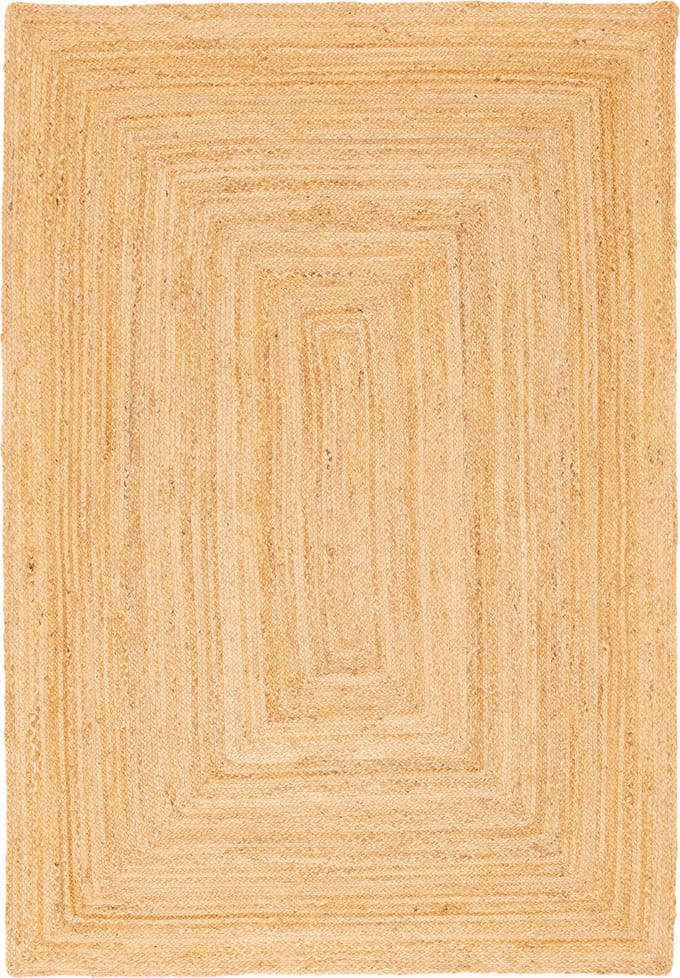 Pergamon Natuurvezel tapijt Jute Salsa boord