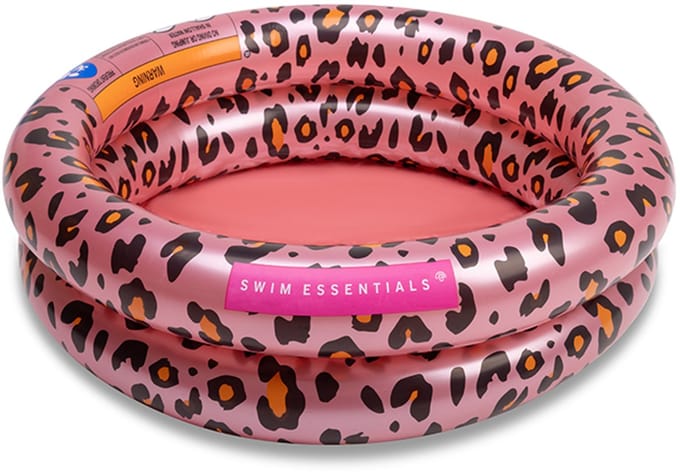 Swim Essentials - Zwembad - Ø60 cm - Rose/Gold - panterprint - baby