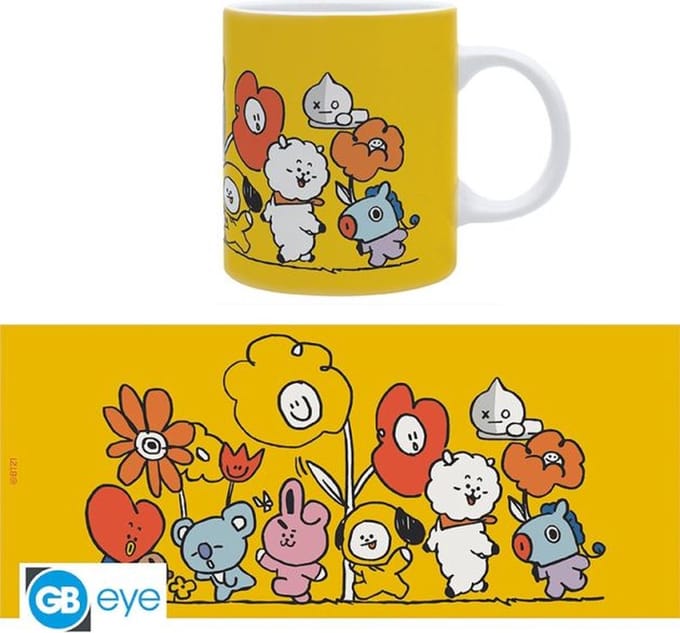 ABYstyle Line Friends Mok -Flowers 320ML (Diversen) Nieuw