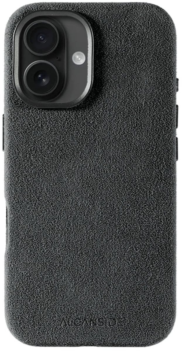 iPhone 16 - Alcantara Case - Space Grey