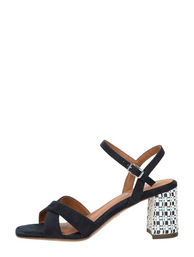 Tamaris Sandalen Hak Sandalen Hak - Blauw - Maat 41