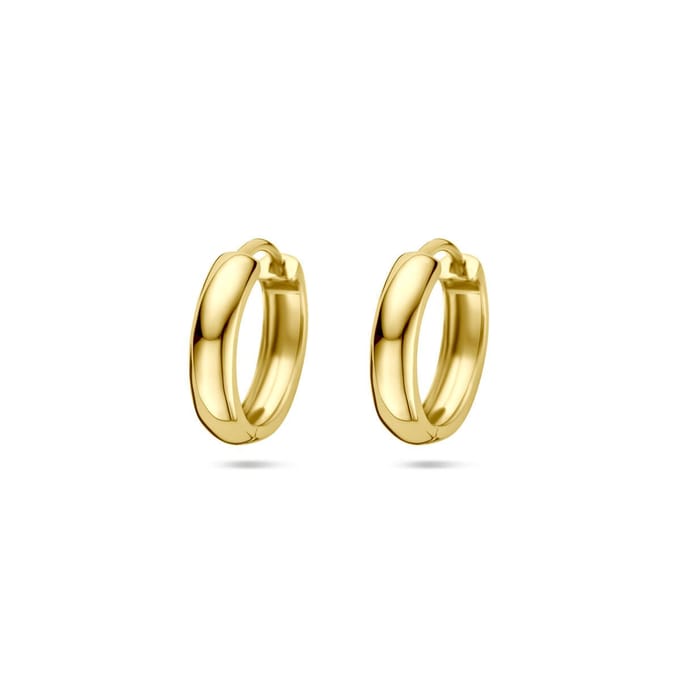 14K geelgouden oorringen 15 mm - 4034644