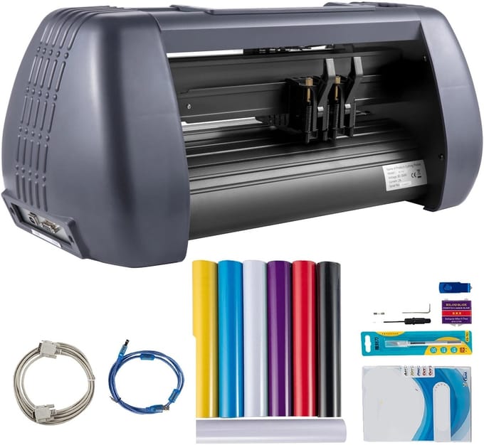 Vinyl Cutter Plotter – Snijplotter – Knipmachine – Stickerprinter – Decal Cutter – Professioneel 14 Inch – Nauwkeurige Snijprecisie 0,01 mm