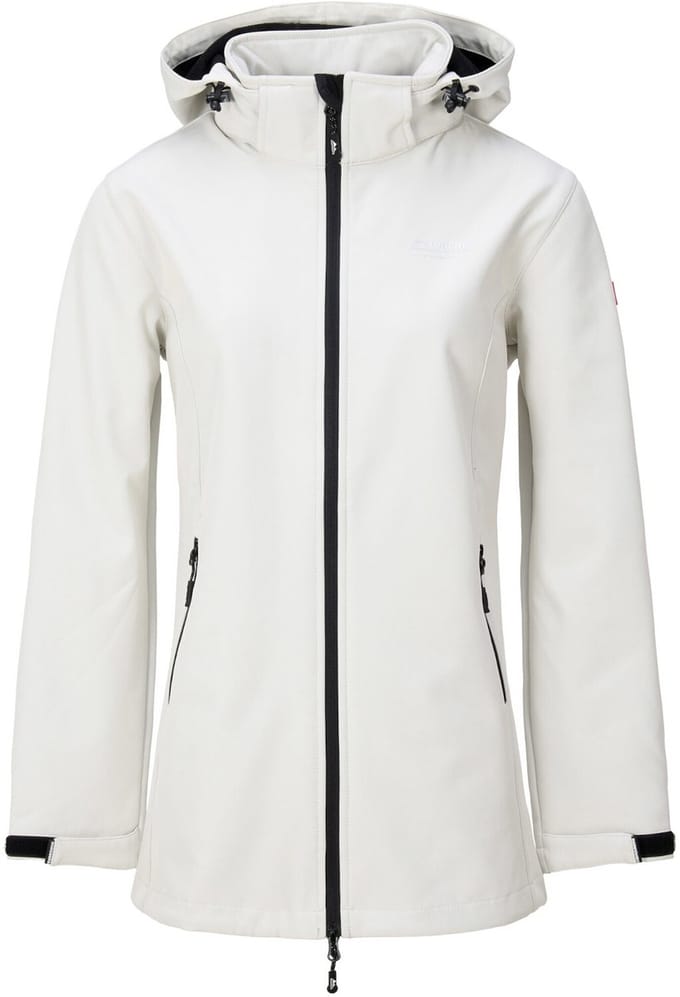 Nordberg Iris Dames Softshell Ls05401-mm - Kleur Wit - Maat XL