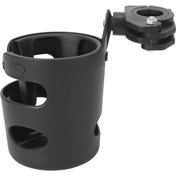 Multifunctionele Drinkbekerhouder Universele Waterfles Bekerhouder voor Rolstoel Mobiliteit black