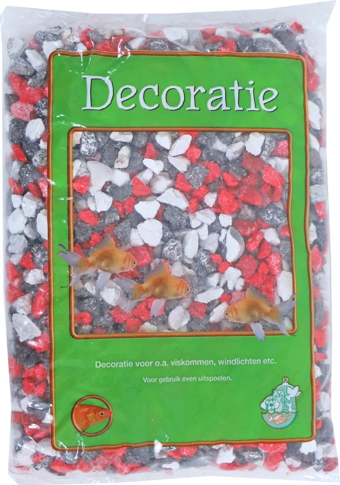De Boon Split Mix Zwart/Wit/Rood 0.9KG