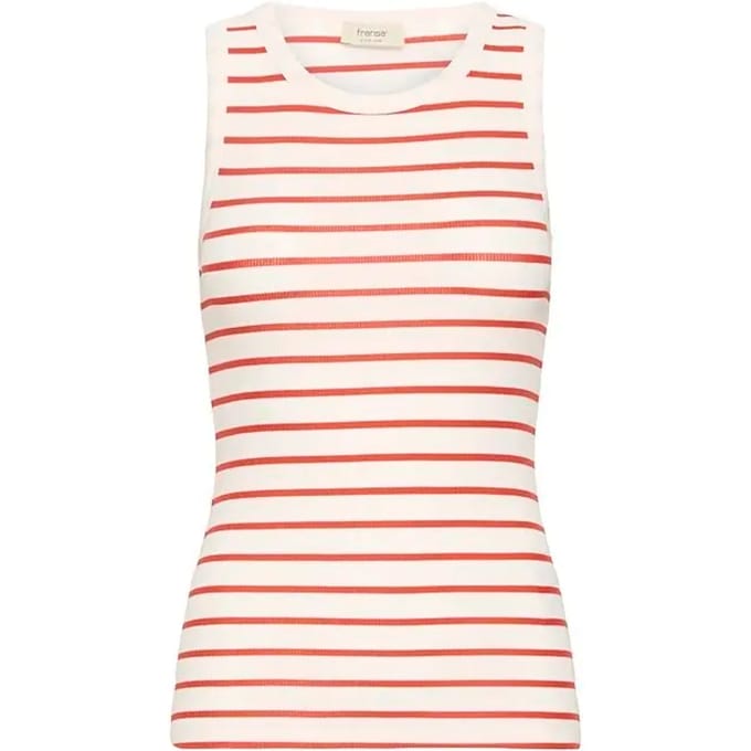 fransa - FRHIZAMOND STRIPE TOP 14 - Dames - Tops