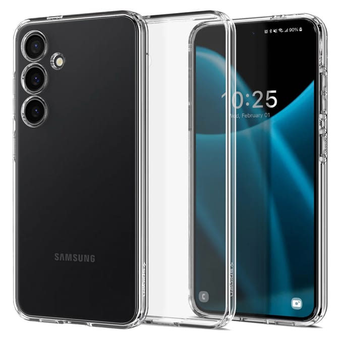 Spigen Liquid Crystal Backcover voor de Samsung Galaxy S24 - Crystal Clear