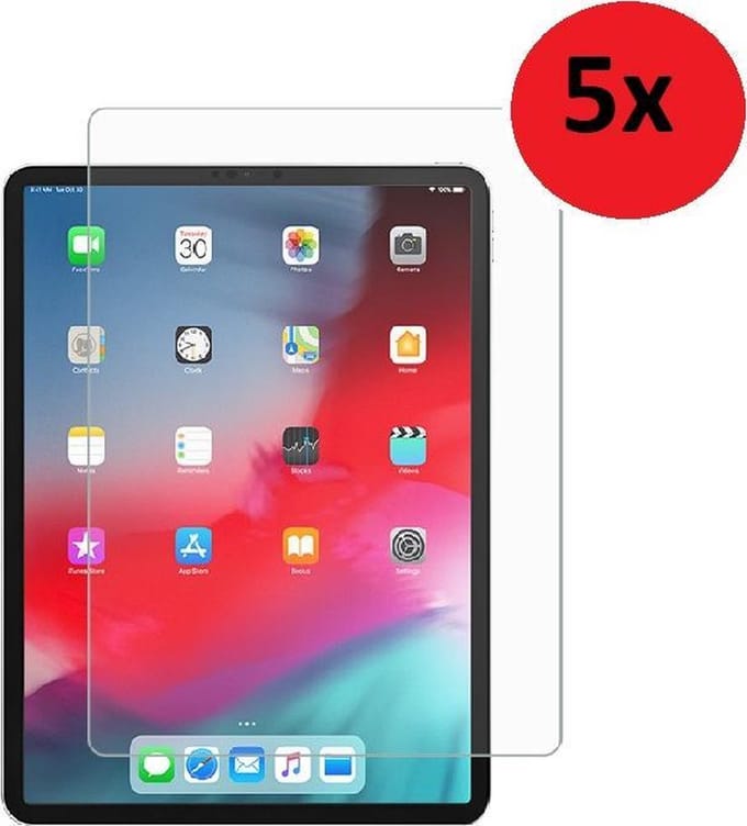 Geschikt voor iPad Pro 2020 Screenprotector - iPad Pro 2021 Screenprotector - 11 inch - 5x Screen Protector Tempered Gehard Glas / Glazen (5Stuks)