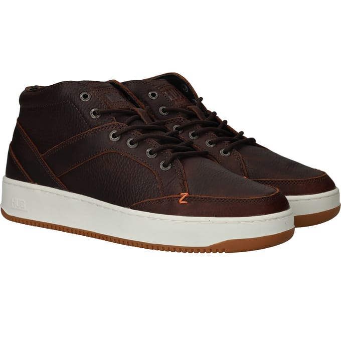HUB Kingston Sneakers - Heren - Bruin - Maat:45