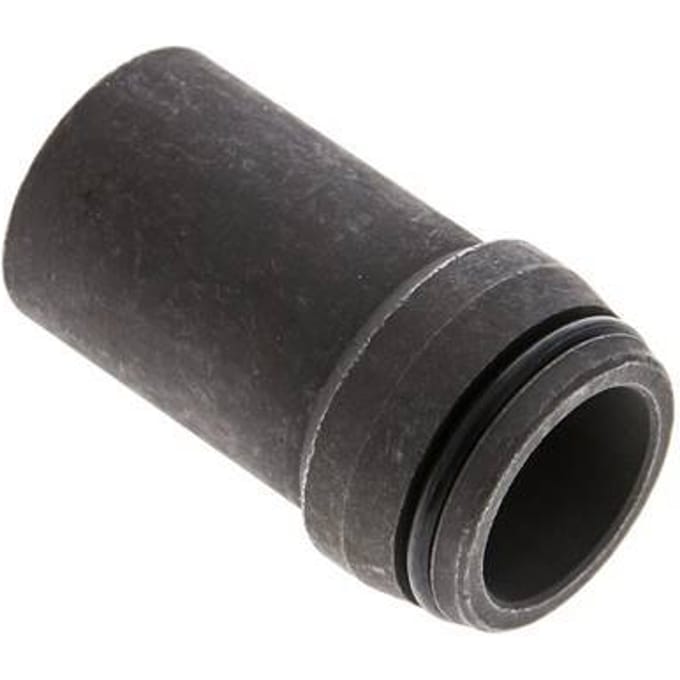25x3mm Gefosfateerd Stalen Rechte met Lasverbinding 400bar O-ring ISO 8434-1