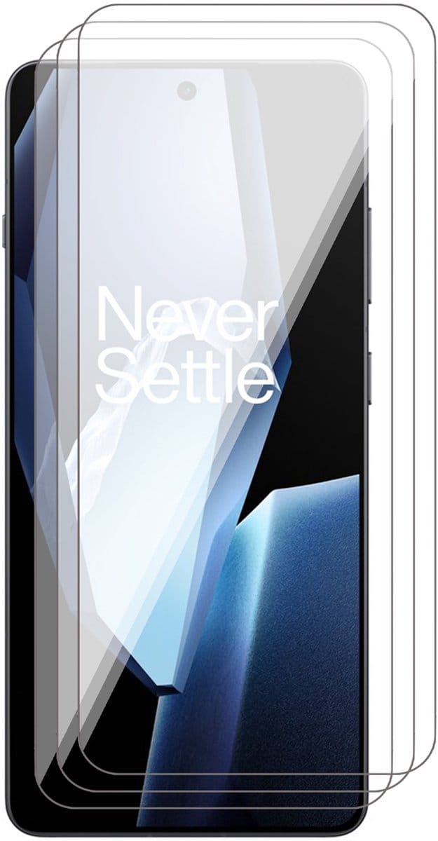 Screenprotector geschikt voor OnePlus 13R - 3x Glas Screen Protector
