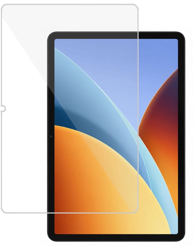 TechNow Screenprotector geschikt voor Xiaomi Redmi Pad 2 9.7 Screenprotector - Gehard Glas - Rounded - Proteqt+