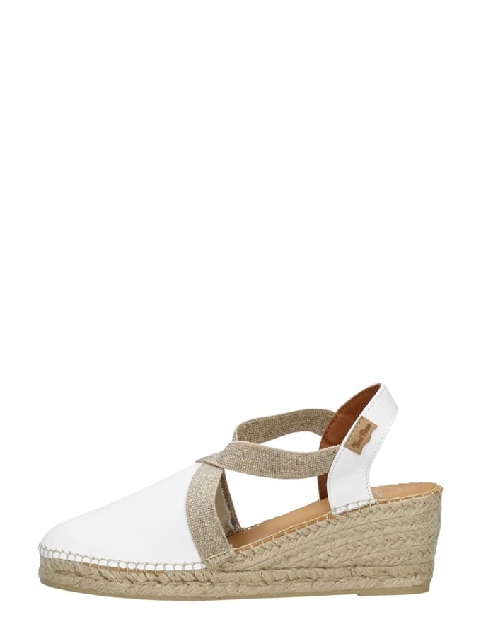 Toni Pons Tossa Dames Espadrilles - Wit - Maat 42
